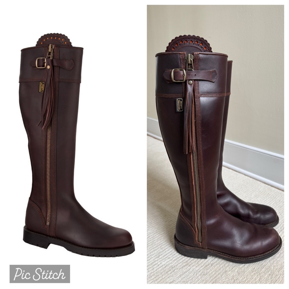 Valverde Tassel Boot - Conker Spanish Riding Boot - Kate, Brown, EU40 *custom*
